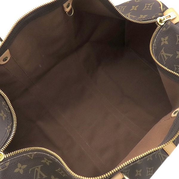 Louis Vuitton Boston Bag Keepall 50 Monogram Canvas Monogram Gold Hardware