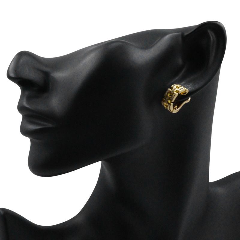 Cartier Maillon Panthère 3-row Pavé 18K Yellow Gold And Diamonds Ladies 13.6g