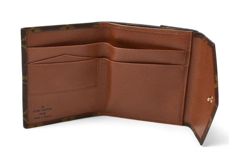Louis Vuitton Wallet Louis Vuitton Monogram Fold Wallet No.190 Vintage Antique