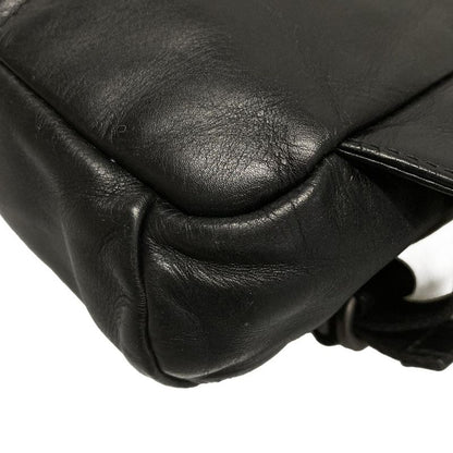 Bottega Veneta Intrecciato Black Leather Waist Pouch