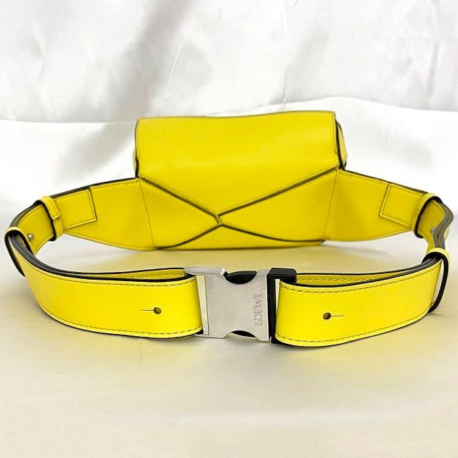 Loewe Body Bag Bum Bag Mini Yellow Puzzle