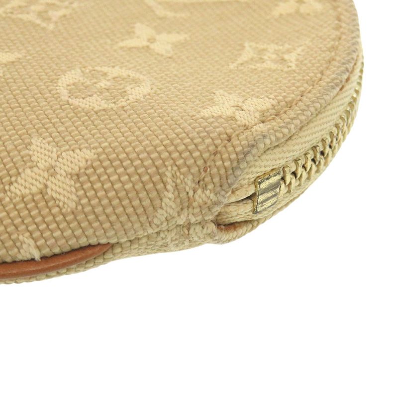 Louis Vuitton Porte Moneron M92452 Monogram Mini Beige Coin Case LV 0792 Louis