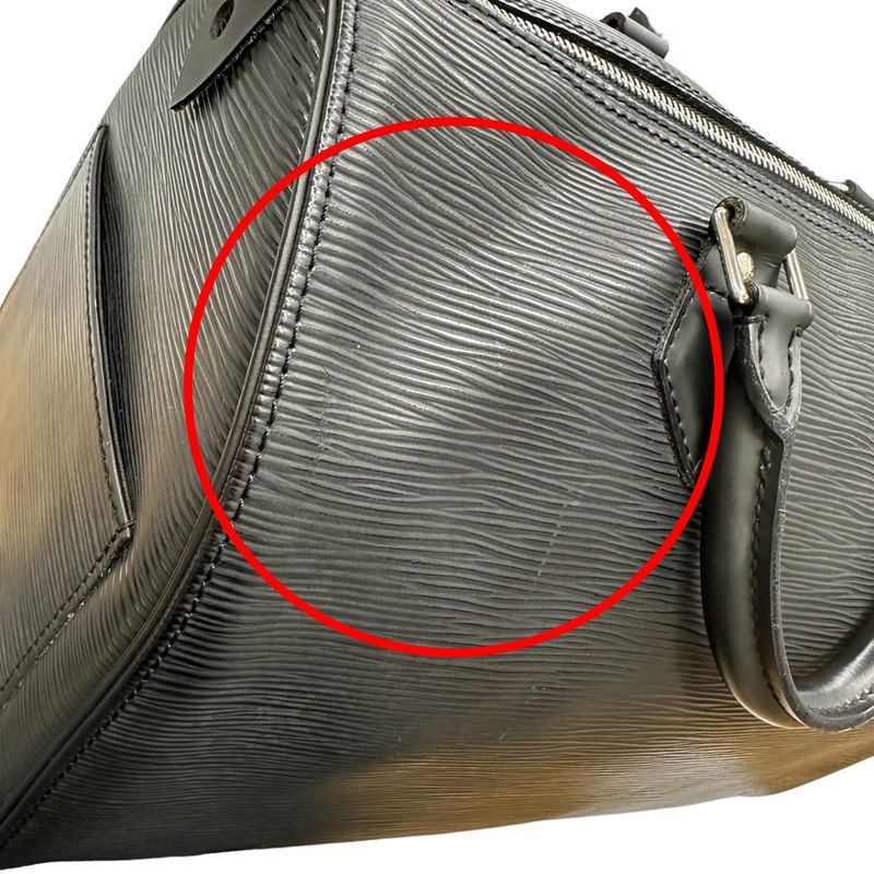 Louis Vuitton M59022 Epi Mini Boston Speedy 30 Handbag Louis Vuitton Black