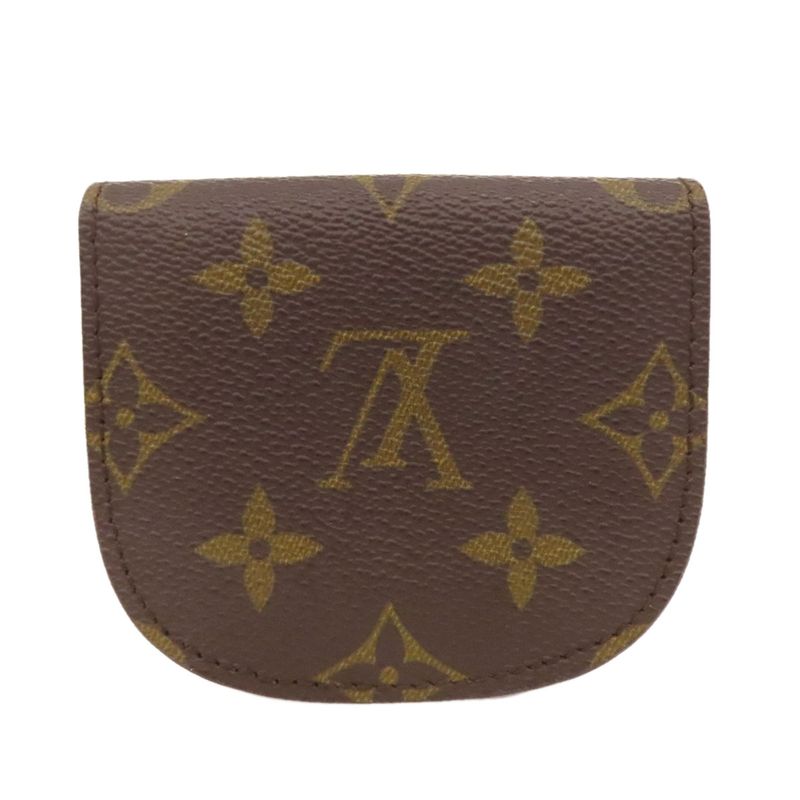Louis Vuitton M61970 Porte Monnaie Gueze Coin Case Monogram Canvas Women