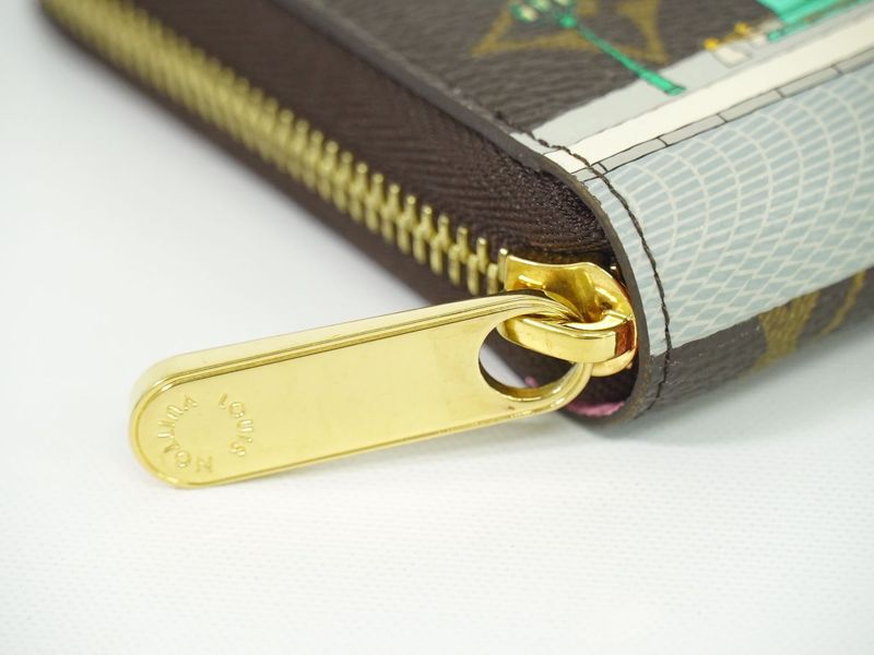 Authentic Louis Vuitton LV Zippy Wallet Vivienne Monogram Round Zipper Long