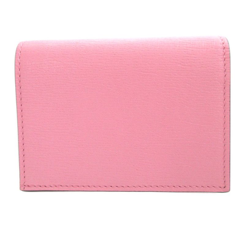 Gucci Bananya 701009 Leather Pink Bifold Wallet 0416 Gucci