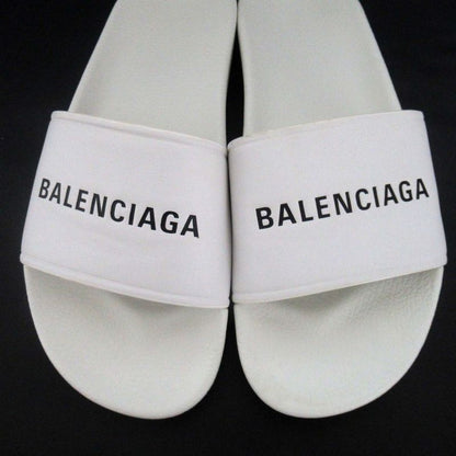 Balenciaga Pool Logo Print Slide Sandals 530501 Size 41 Approx 27cm (10.63in)