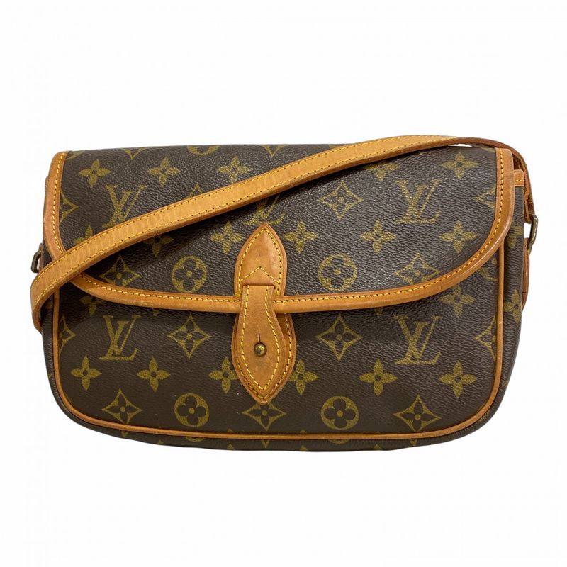 Louis Vuitton Shoulder Bag Monogram Giveshiere PM M42248 Brown Ladies