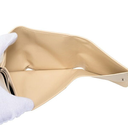 Balenciaga Trifold Wallet Cache Beige