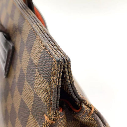 Louis Vuitton Paris Ori PM Damier Ebene Damier Ebene Leather × PVC Brown Tote