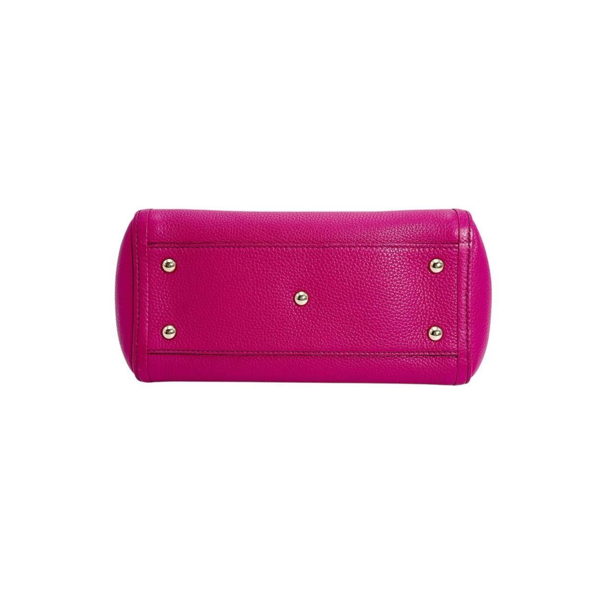 Gucci 2-Way Bag Handbag Calf Pink