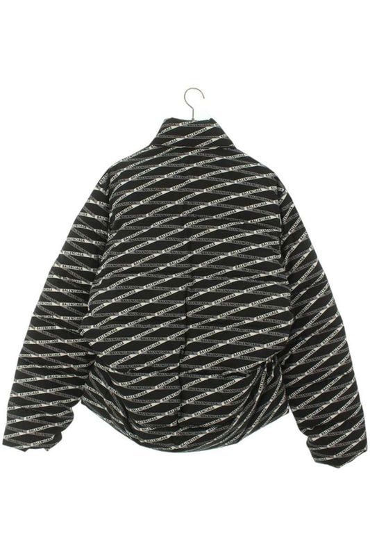 Balenciaga 556240 Tel21 Monogram C Shape Cotton Jacket Men 46