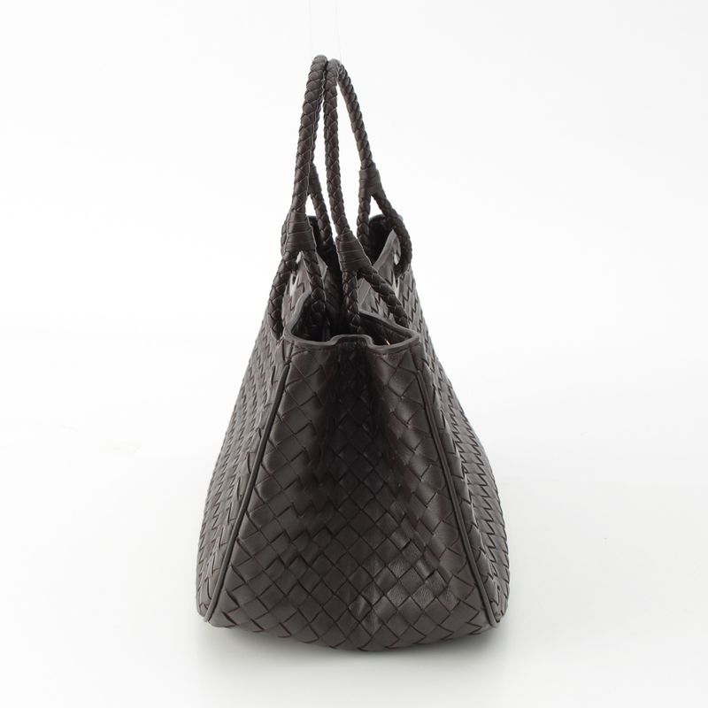 Bottega Veneta Intrecciato Basket Leather 2way Shoulder Handbag 836261v08z02272