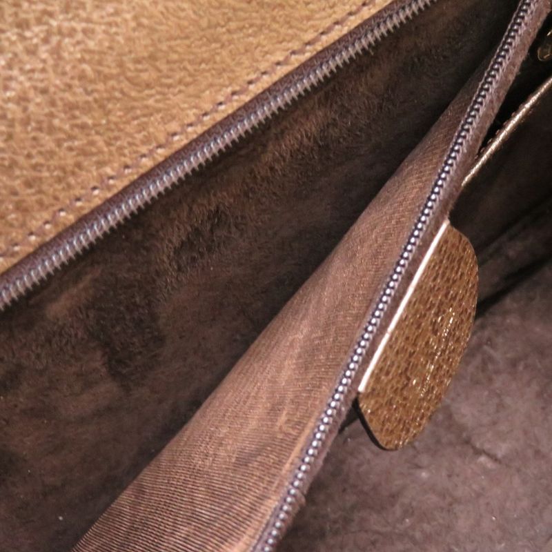 Gucci Bamboo Leather Bronze 000 926 Handbag 0061