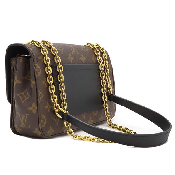 Louis Vuitton Shoulder Bag Malso Monogram Canvas Monogram Gold Hardware Brown