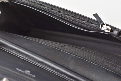 Chanel Chain Wallet Shoulder Bag Long Wallet Clutch Chanel Caviar Skin CC Mark