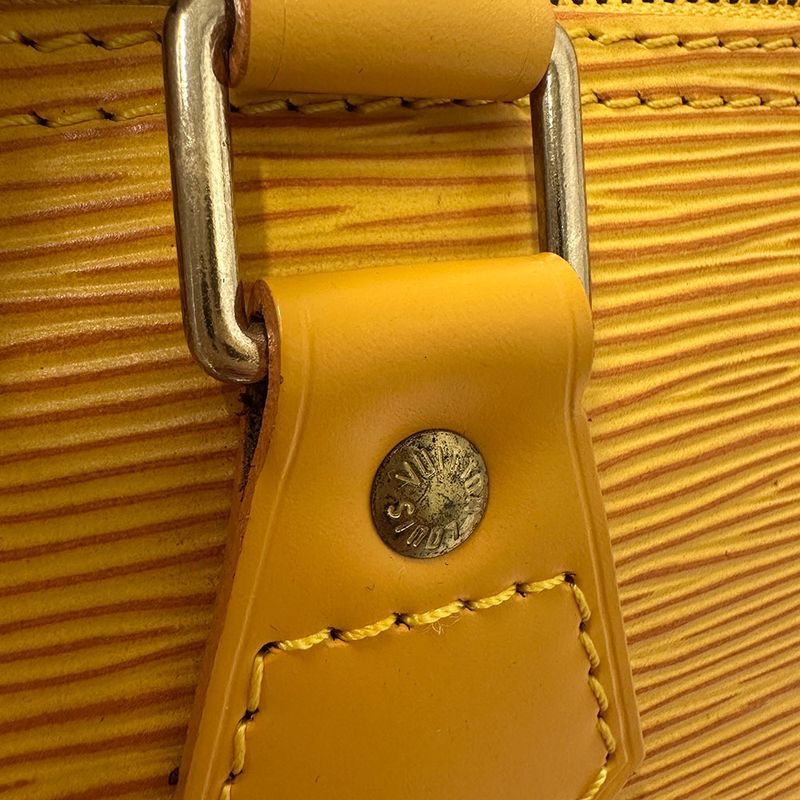 Louis Vuitton Bag Women's Branded Handbag Epi Leather Speedy 30 Tassili Yellow