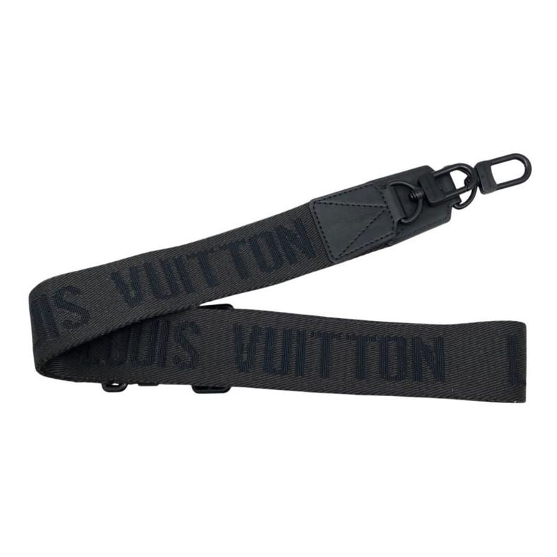 Louis Vuitton Boston Bag Keepall Bandoliere 40 M57088 LV Aerogram Noir Black