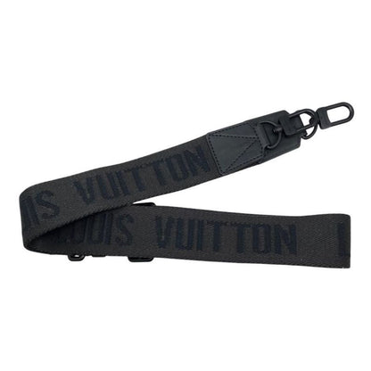 Louis Vuitton Boston Bag Keepall Bandoliere 40 M57088 LV Aerogram Noir Black