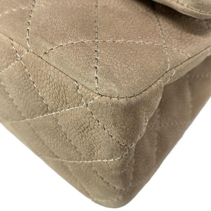 Chanel Shoulder Bag Matelasse /255 Beige Double Flap / Gold Hardware / Mademoise