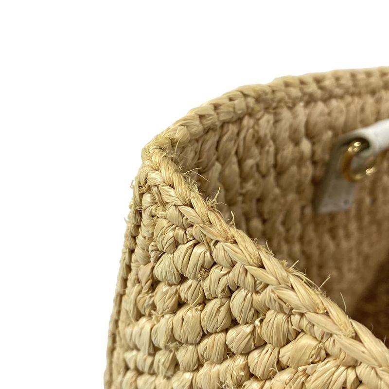 Celine Tote Bag Small Cabas Tais Beige And White Bag