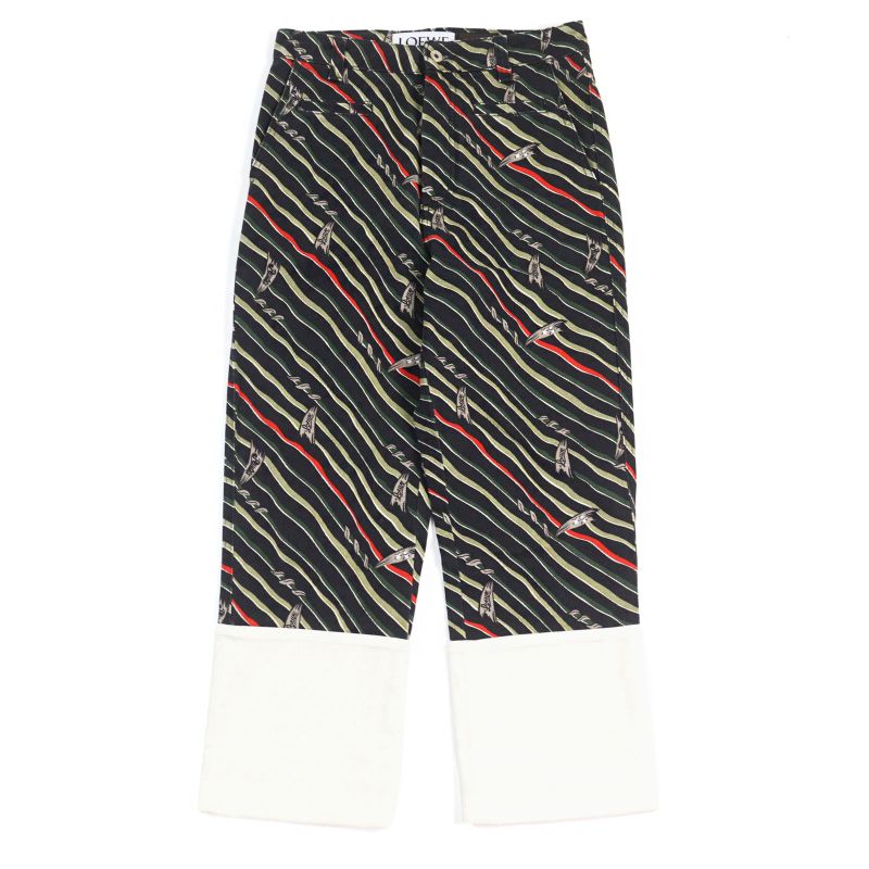 LOEWE X Paulas Ibiza LOEWE X Paulas Ibiza H2282480ib Cotton Cowhide Logo