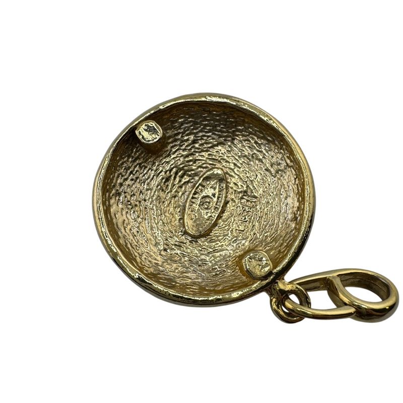 Chanel Necklace Top Vintage Coco Mark Necklace Branded Chain Jewelry Gold Ladies