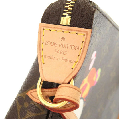 Louis Vuitton Pochette Accessoire Monogram Panda M51981 Accessory Pouch Takashi