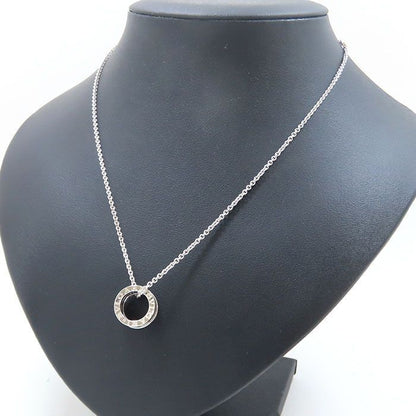 Bvlgari Bulgari B-zero1 Legend Diamond Necklace 18K White Gold 750 White Gold