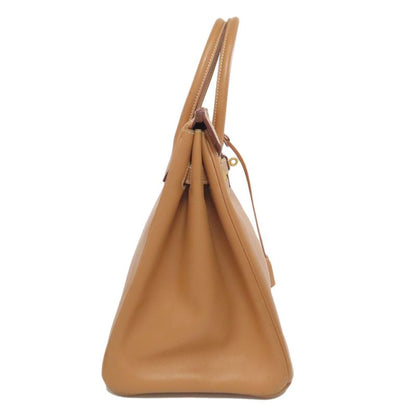 Hermes Birkin 35 Gold Hardware Handbag Courchevel Women