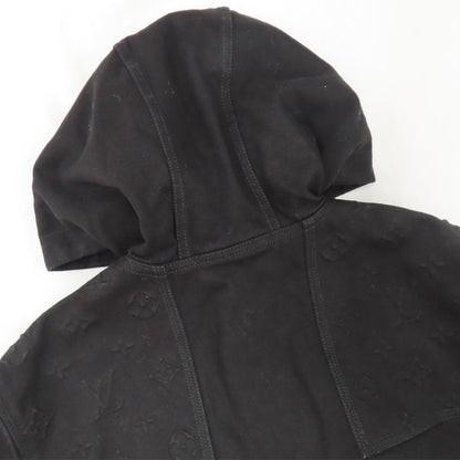 Louis Vuitton Monogram Detail Dead Denim Jacket 1aa4oj 46 Black