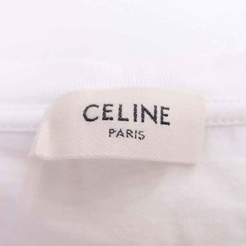 Good Celine Eddy Period Classic T-Shirt Logo Print T-Shirt Cut and Sewn Crew