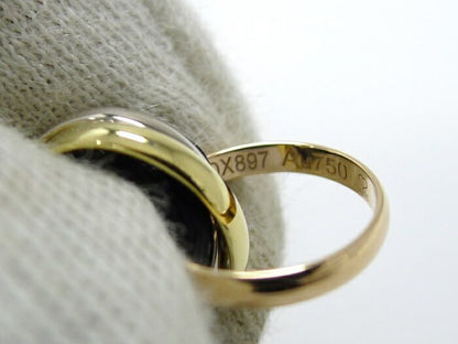 Cartier Trinity Bracelet 750wg YG PG 18K White Gold YG PG Three Color Gold