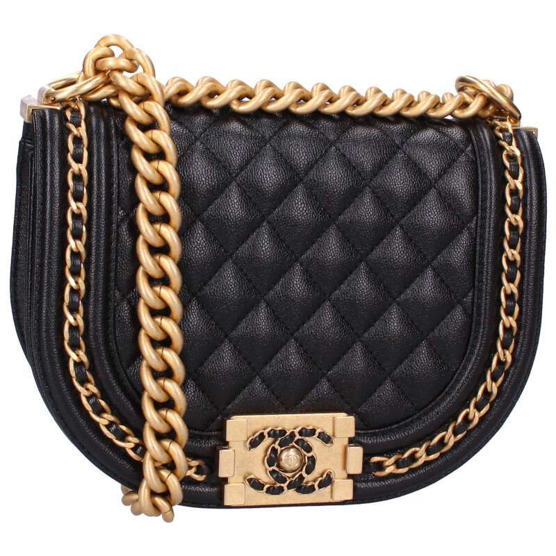 Chanel As3350 Boy Chanel Small Luxury Line Chain Shoulder Bag Women