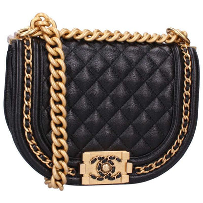 Chanel As3350 Boy Chanel Small Luxury Line Chain Shoulder Bag Women