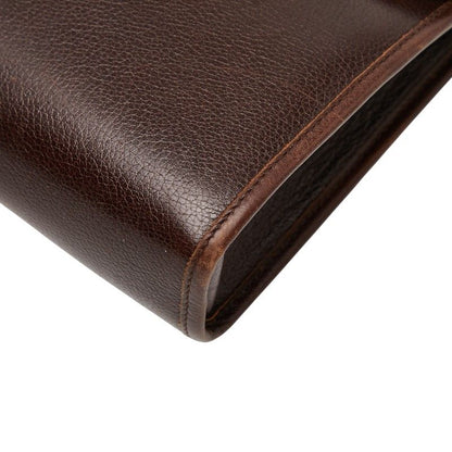 Dior CD Logo One Shoulder Bag Brown Leather Women's Dior