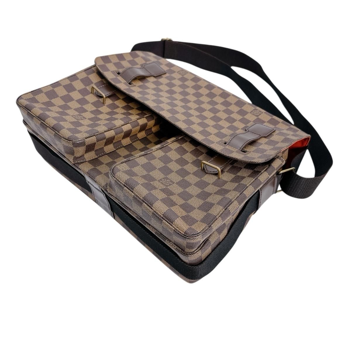 Louis Vuitton Damier 2 way Bag Broadway Shoulder Brown