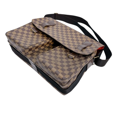 Louis Vuitton Damier 2 way Bag Broadway Shoulder Brown