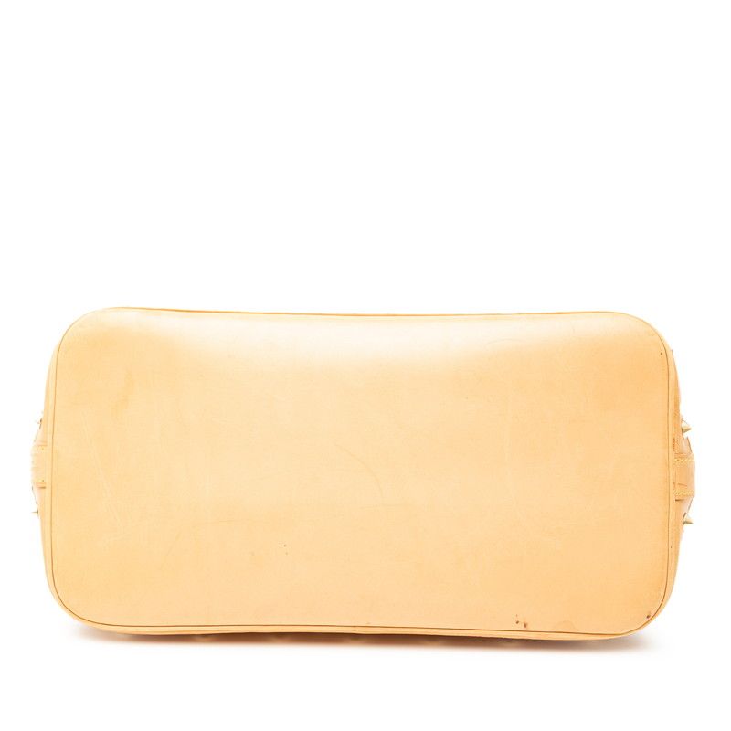 Louis Vuitton Monogram Multicolor Alma M92646 Noir Black PVC Leather Women