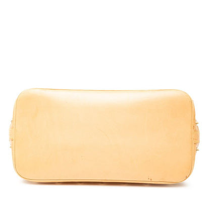 Louis Vuitton Monogram Multicolor Alma M92646 Noir Black PVC Leather Women