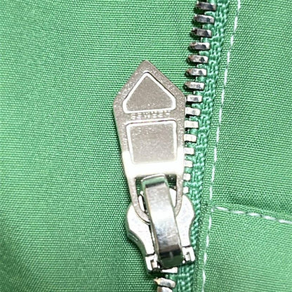 Hermes Blouson Size 41 Women - Green Short Sleeves / Zip Up / Spring / Fall