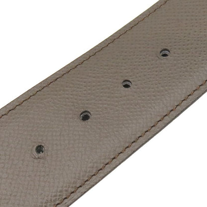 Hermes Belt Constance H #75 Box Calf Vaux Epson Black X Etang #75 Gold Hardware