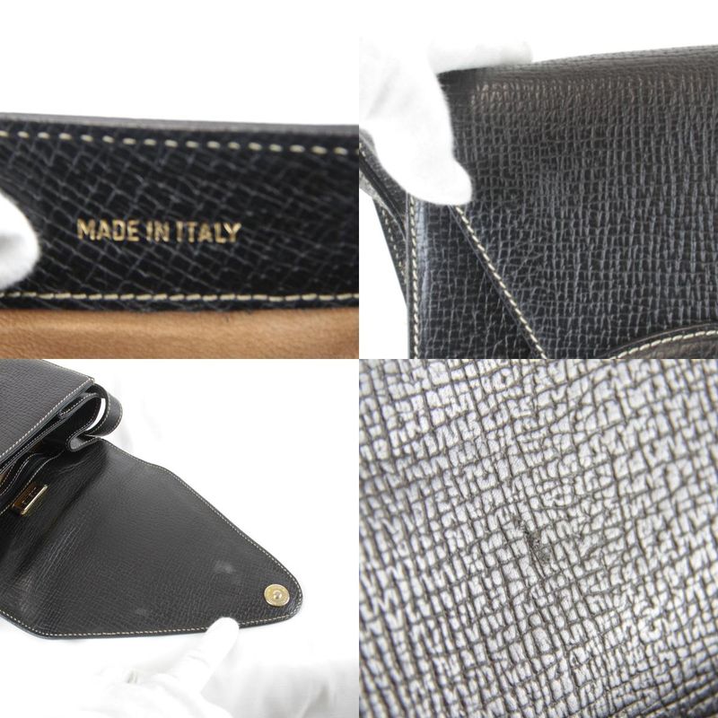 Loewe Shoulder Bag Leather Black