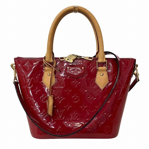 Louis Vuitton Monogram Vernis Monte Bello PM M90165 Bag Handbag Tote Bag Women