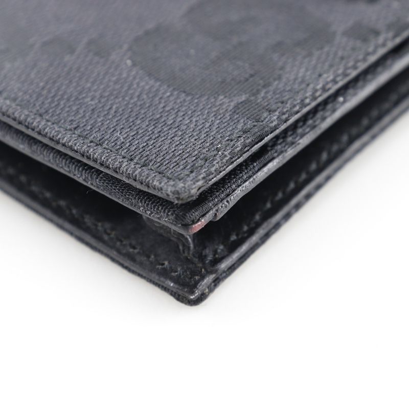 Gucci Jackie Line Belt Bag GG Canvas Black Women's Waist Bag