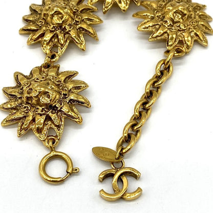 Chanel Lion Bracelet Vintage Gold Ladies