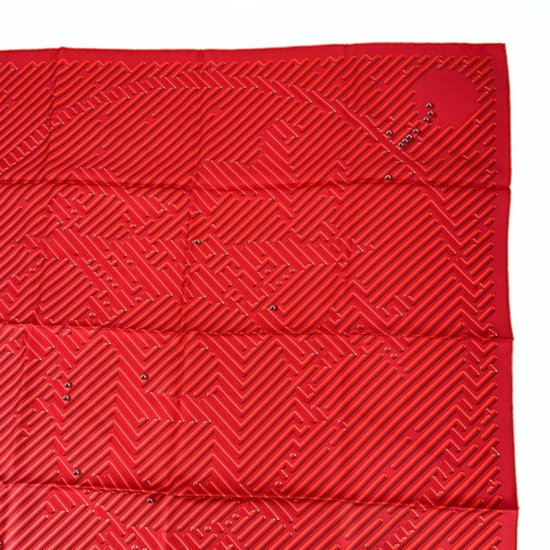 Hermes Silk Scarf Carre 90 Parcours D'H Labyrinth