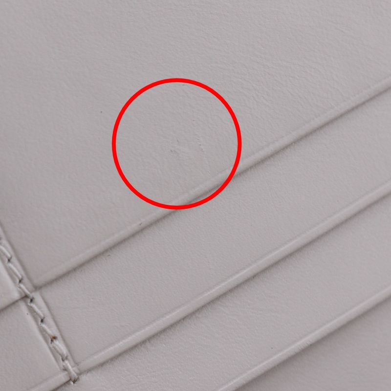 Loewe Repeat Anagram Leather White Unisex Long Wallet