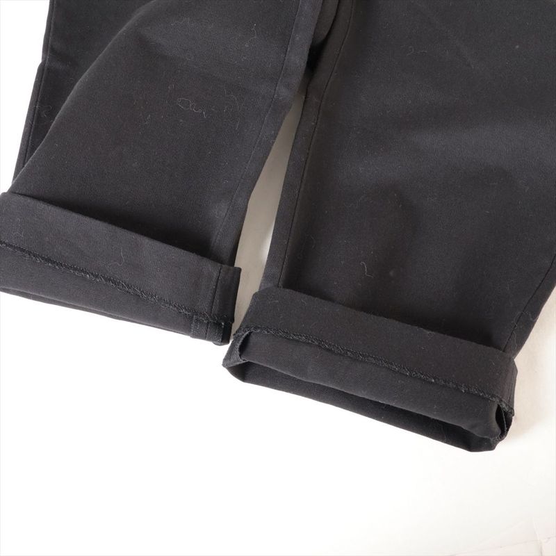 Gucci '17 Cotton Pants Men's 50 519546 Black Made In Italy