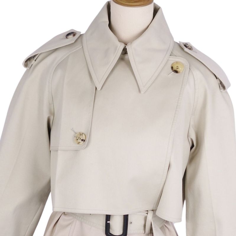 Celine Coat Trench Coat Phoebe Period Cotton Cut